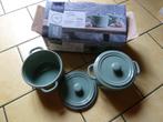2 nieuwe potten van aardewerk, Ophalen of Verzenden, Nieuw, Keramiek, Kom(men)
