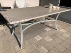 Tuintafel marmer blad, Tuin en Terras, Ophalen of Verzenden, Zo goed als nieuw