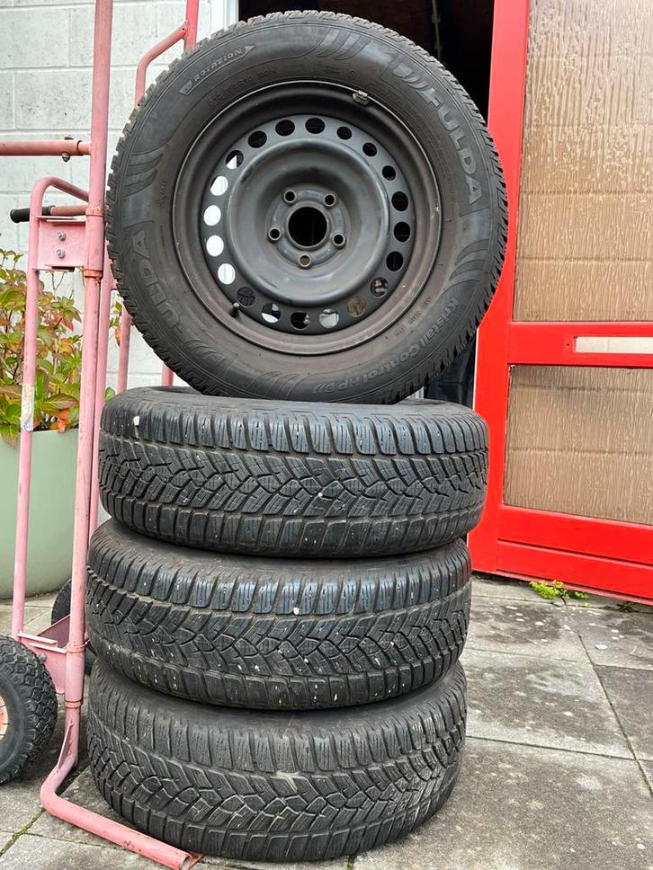 5x114.3 Renault Capture velgen 215/65/16 winterbanden, Auto-onderdelen, Banden en Velgen, Banden en Velgen, Winterbanden, 16 inch