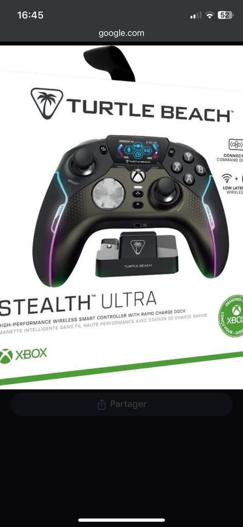 Manette XBOX TURTLE BEACH STEALTH ULTRA NEUF !!, Consoles de jeu & Jeux vidéo, Consoles de jeu | Xbox | Accessoires, Comme neuf