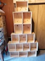 🎅 Marché Noël Artisan caisse à vin coffret bois voir liste, Ophalen of Verzenden, Gebruikt
