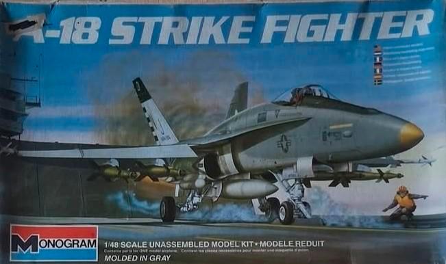 A-18 Strike Fighter 1/48 monogram, Hobby en Vrije tijd, Modelbouw | Vliegtuigen en Helikopters, Nieuw, Vliegtuig, Groter dan 1:72