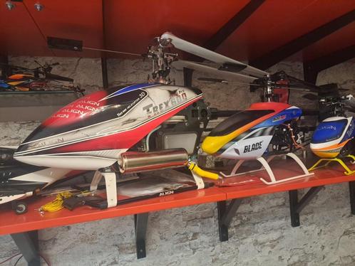 Align 600 nitro pro, Hobby en Vrije tijd, Modelbouw | Radiografisch | Helikopters en Quadcopters, Zo goed als nieuw, Helikopter