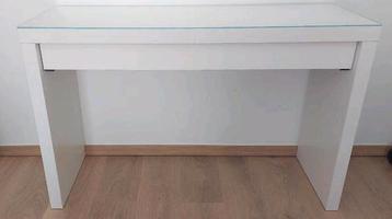 IKEA MALM make-up tafel + BILLINGEN lade-inzetten beschikbaar voor biedingen