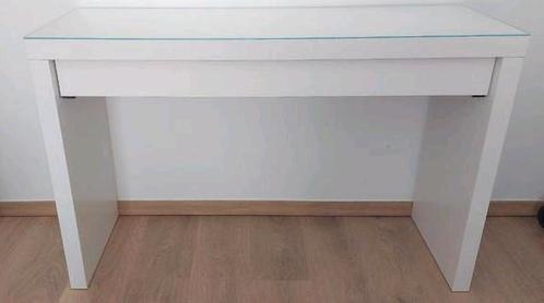 IKEA MALM make-up tafel + BILLINGEN lade-inzetten, Huis en Inrichting, Tafels | Sidetables, Ophalen