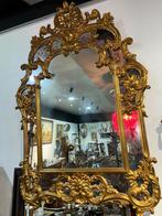 Grand miroir baroque doré, Antiquités & Art, Antiquités | Miroirs, Enlèvement ou Envoi
