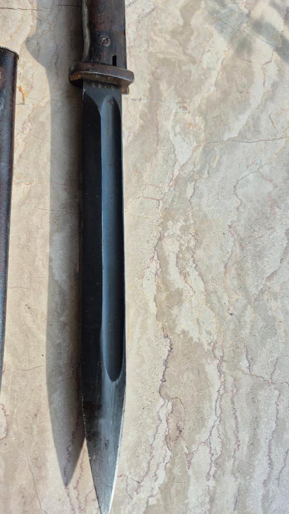 Vroege duitse K98 bayonet Jos.Corts sn 1938 nummergelijk, Collections, Objets militaires | Seconde Guerre mondiale, Enlèvement ou Envoi