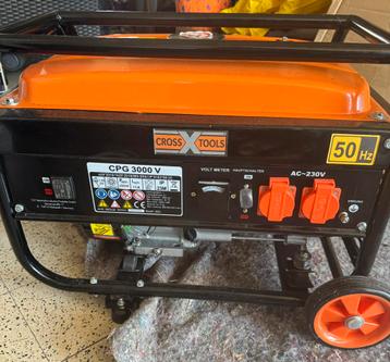 Aggregaat Cross Tools CPG 3000 V Benzine Nieuwe beschikbaar voor biedingen