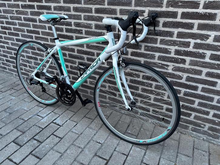 Dames koers race fiets Capricia maat 48 perfecte staat, Fietsen en Brommers, Fietsen | Dames | Sportfietsen en Toerfietsen, Zo goed als nieuw