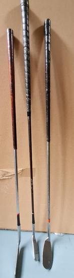 3 vintage hand gesmeedde BRITS GOLF PUTTERS, Sport en Fitness, Golf, Ophalen of Verzenden, Gebruikt, Club, Overige merken