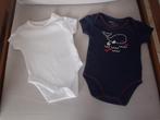1 set van 2 rompers maat 62, Kinderen en Baby's, Babykleding | Maat 62, Ophalen, Zo goed als nieuw, Jongetje of Meisje, Shirtje of Longsleeve