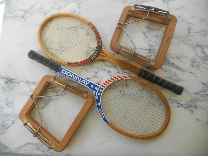 DUNLOP tennisracket kinderen Mac Enroe + DONNAY junior--, Sport en Fitness, Tennis, Racket, Dunlop, Ophalen of Verzenden