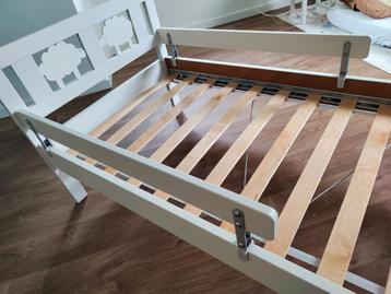 Peuterbed Ikea Kritter 70x160, incl lattenbodem  beschikbaar voor biedingen
