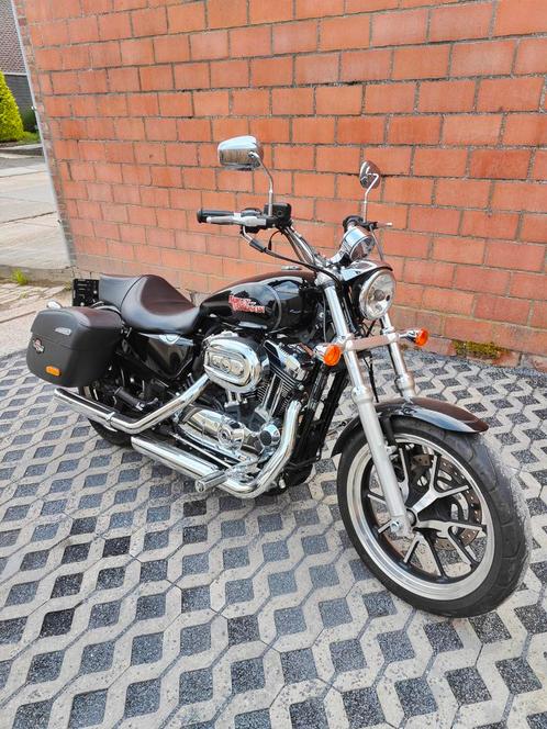 Sportster H-d  XL1200 T superlow  kleur zwart, Motoren, Motoren | Harley-Davidson, Particulier, Overig, Ophalen of Verzenden