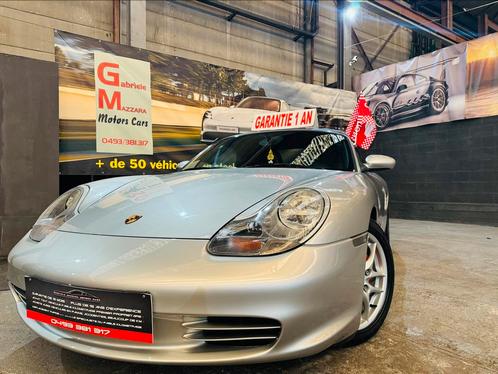 Porsche Boxster 2.7i 211cv boîte manuelle 01/2004 garantie, Auto's, Porsche, Bedrijf, Te koop, Boxster, ABS, Airbags, Airconditioning