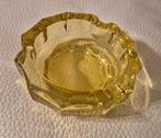 Grote vaseline uranium glas asbak, Ophalen of Verzenden