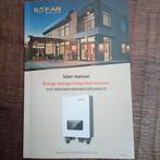 Omvormer+Batterij Zonnepanelen, Bricolage & Construction, Panneaux solaires & Accessoires, Comme neuf, Système complet, Enlèvement