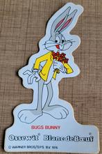 Oude sticker: Bugs Bunny, Collections, Personnages de BD, Comme neuf, Looney Tunes, Image, Affiche ou Autocollant, Enlèvement ou Envoi