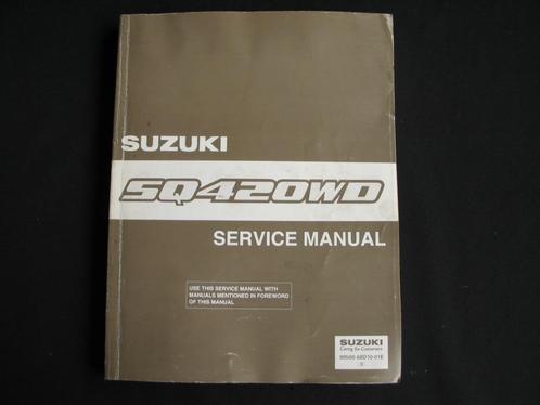 Cahier d'atelier Suzuki Grand Vitara (SQ420WD) (juillet 1998, Autos : Divers, Modes d'emploi & Notices d'utilisation, Enlèvement ou Envoi