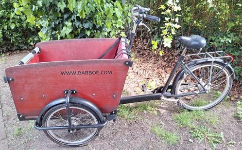 Babboe Big bakfiets, Vélos & Vélomoteurs, Vélos | Vélos avec bac, Utilisé, 4 enfants ou plus, Enlèvement