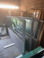 stevige glazen windschermen / terrasafscheidingen, Ophalen