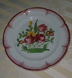 Sierborden, Décor Strasbourg, handgeschilderd., Antiek en Kunst, Ophalen