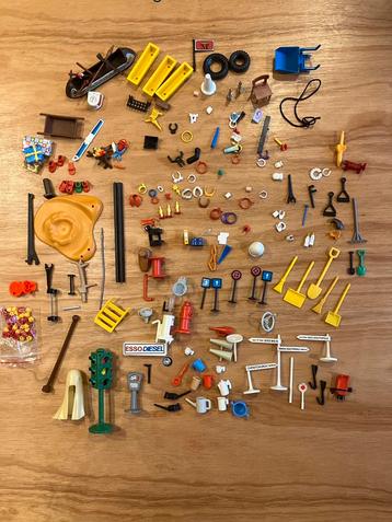 Playmobil losse items + verbindingsstukjes bouwsets beschikbaar voor biedingen
