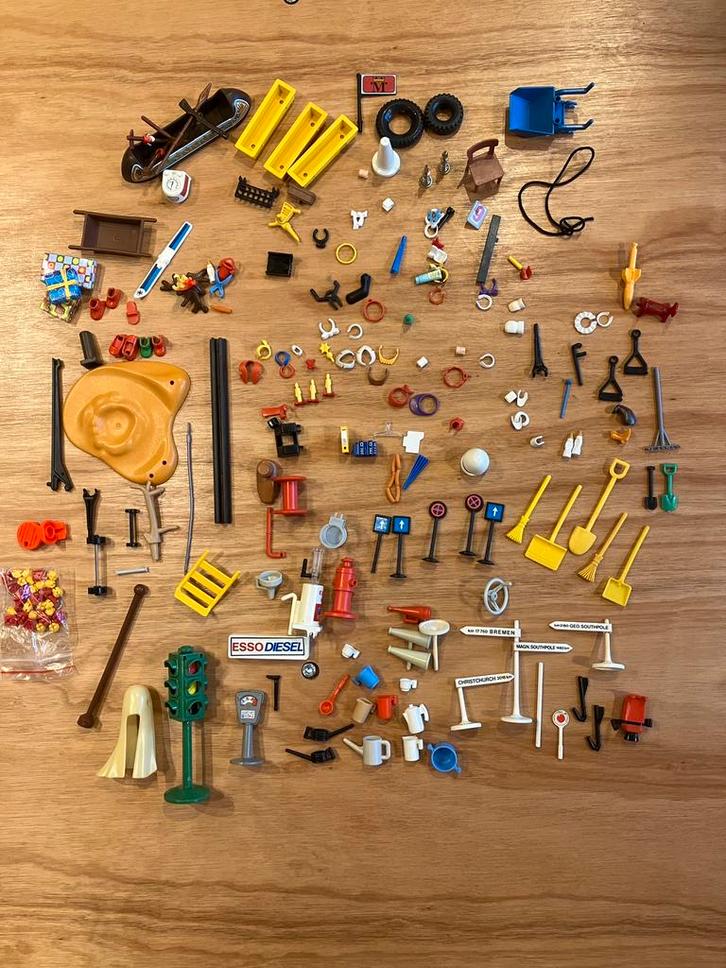 Playmobil losse items + verbindingsstukjes bouwsets, Kinderen en Baby's, Speelgoed | Playmobil, Zo goed als nieuw, Ophalen of Verzenden