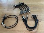 Set van 16 patch kabels voor gitaareffecten, Muziek en Instrumenten, Ophalen, Zo goed als nieuw, Instrument