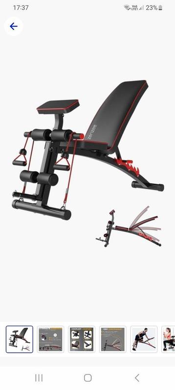 Fitnessbank beschikbaar voor biedingen
