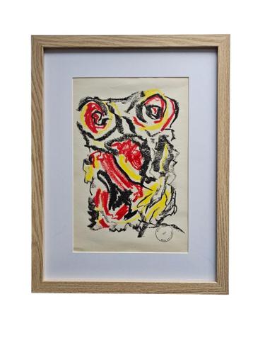 Theo Wolvecamp Olie Pastel (1925-1992) beschikbaar voor biedingen