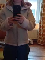 Polaire épaisse blanche à capuche, Enlèvement ou Envoi, Porté, Taille 42/44 (L), Blanc