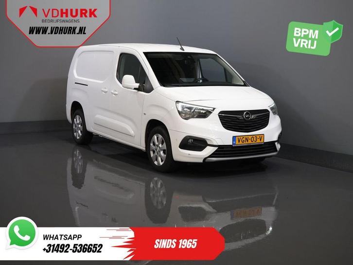 Opel Combo 1.5D 130 pk Aut. L2 BPM VRIJ! DB-Riem V.V/ NL Aut, Auto's, Bestelwagens en Lichte vracht, Bedrijf, ABS, Centrale vergrendeling