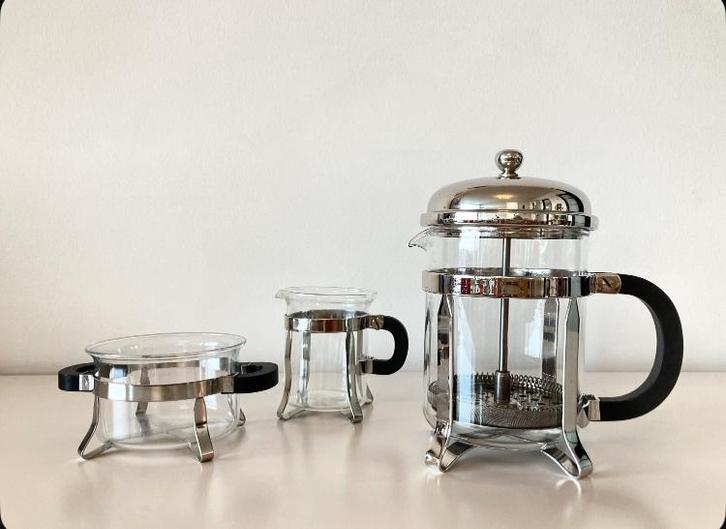 Vintage Bodum Chambord French press, Huis en Inrichting, Keuken | Servies, Zo goed als nieuw, Glas, Ophalen