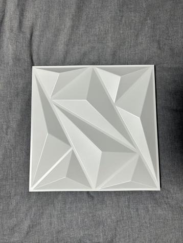 NIEUWE witte 3D-wandpanelen!! beschikbaar voor biedingen