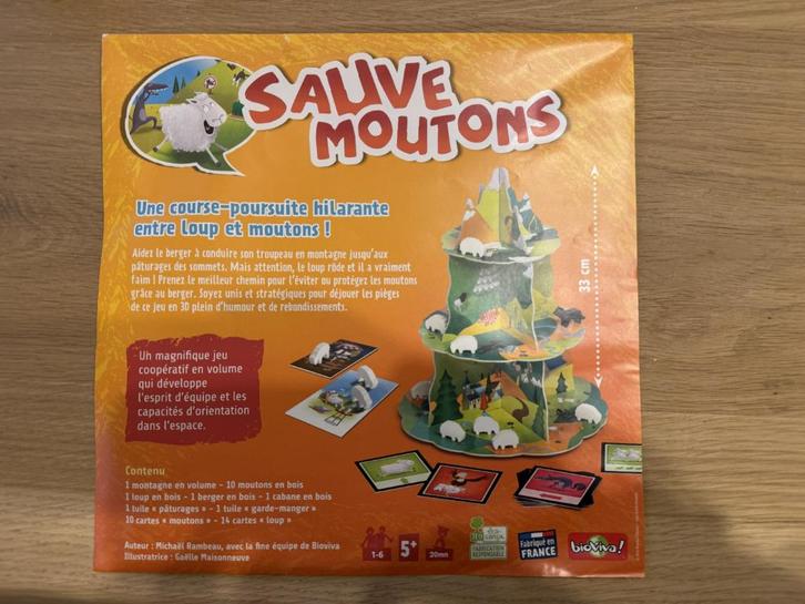 Jeu coopératif Sauve Moutons Bioviva, Hobby & Loisirs créatifs, Jeux de société | Jeux de plateau, Comme neuf, Enlèvement