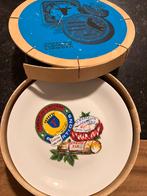 Vintage Limoges porcelein met als thema Franse kazen 6 doos, Huis en Inrichting, Geen idee, Ophalen of Verzenden, Zo goed als nieuw