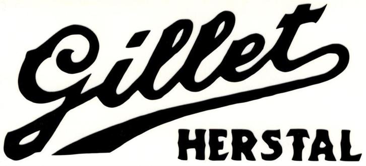 Gillet Herstal sticker #2, Motos, Accessoires | Autocollants, Envoi