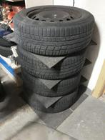 4 x winterbanden + velg + wieldeksel Peugeot, Auto-onderdelen, Banden en Velgen, Ophalen, 16 inch, Banden en Velgen, Winterbanden