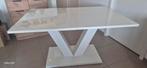 Witte eetkamer tafel heel goede staat, Huis en Inrichting, Ophalen