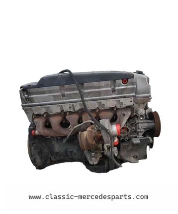 Motor Mercedes W140 S300 turbodiesel 24v met Turbo en brands beschikbaar voor biedingen