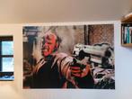 Prent op kunststof hellboy, Ophalen, Zo goed als nieuw