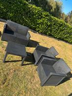 Lounge set, Ophalen, 4 zitplaatsen, Kunststof, Gebruikt