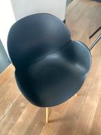 Zwarte kuipstoelen te koop, Huis en Inrichting, Stoelen, Gebruikt, Zwart, Modern, Vijf, Zes of meer stoelen