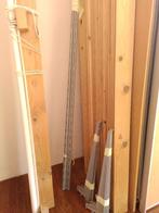 19 massief houten planken (400 cm* 9 cm* 2 cm) + bevestiging, Doe-het-zelf en Bouw, Hout en Planken, Plank, Gebruikt, Minder dan 25 mm