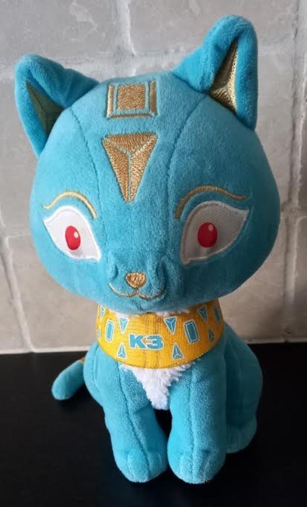 Knuffel K3 Kat pluche ‘Dans van de Farao’ met muziek, Kinderen en Baby's, Speelgoed | Knuffels en Pluche, Zo goed als nieuw, Ophalen of Verzenden