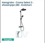 hansgrohe - Croma select S showerpipe 280 - ecosmart, Nieuw, Douche, Ophalen of Verzenden