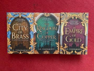 S.A.CHAKRABORTY DAEVABAD DE COMPLETE TRILOGIE IN ZEER GOEDE  beschikbaar voor biedingen