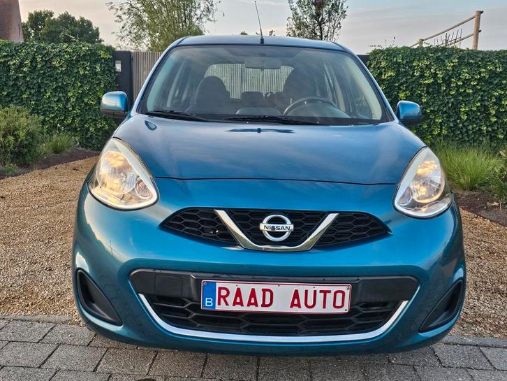 ✅ Nissan micra 1.2 benzine 59kw _ 98000km _ 12 maanden garan, Auto's, Nissan, Bedrijf, Te koop, Micra, Benzine, Euro 5, Stadsauto