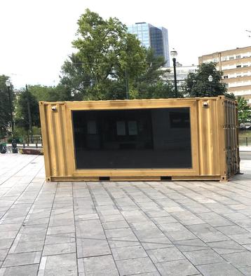 Container Doré vitré, Doe-het-zelf en Bouw, Containers, Ophalen